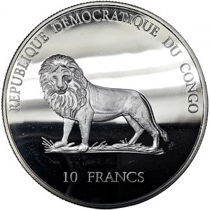 Congo, 10 Francs 2002