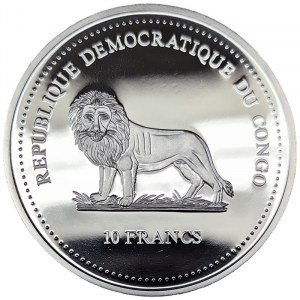Congo, 10 Francs 2003