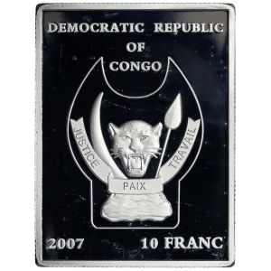 Congo, 10 Francs 2007