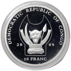 Congo, 10 Francs 2009