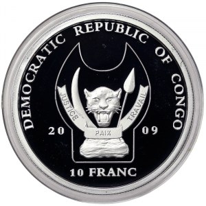 Congo, 10 Francs 2009