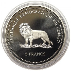 Congo, 5 Francs 2002