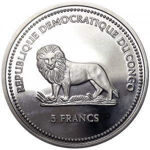 Congo, 5 Francs 2004