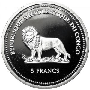 Congo, 5 Francs 2004