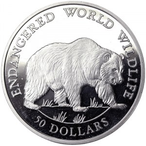 Cook Islands, 50 Dollars 1990