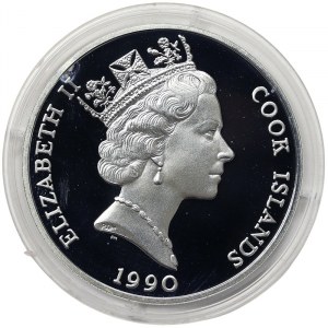 Cook Islands, 50 Dollars 1990
