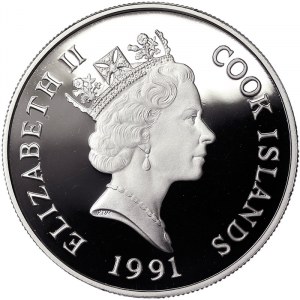 Cook Islands, 50 Dollars 1991