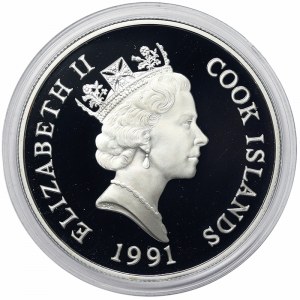 Cook Islands, 50 Dollars 1991
