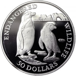 Cook Islands, 50 Dollars 1991