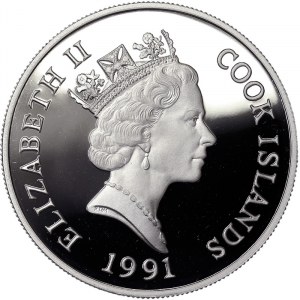 Cook Islands, 50 Dollars 1991