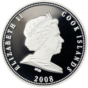 Cook Islands, 10 Dollars 2008
