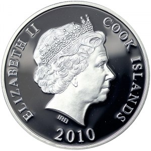 Cook Islands, 10 Dollars 2010