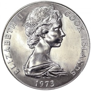 Îles Cook, 7-1/2 dollars 1973