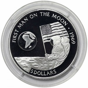 Cook Islands, 5 Dollars 1991