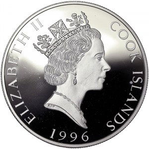 Cookinseln, 5 Dollars 1996