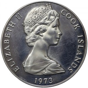 Cook Islands, 2 Dollars 1973