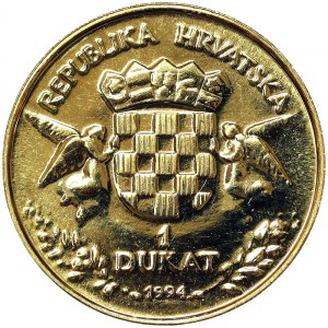 Croatia, 1 Ducat 1994 in gold