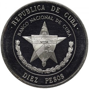 Cuba, 10 Pesos 1975