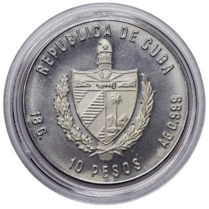 Cuba, 10 Pesos 1980