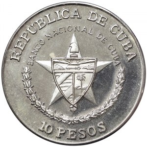 Cuba, 10 Pesos 1988
