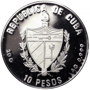 Cuba, 10 Pesos 1989