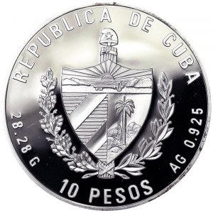 Cuba, 10 Pesos 1995