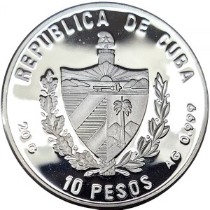 Cuba, 10 Pesos 1996