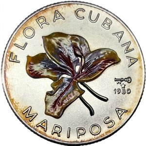 Cuba, 5 Pesos 1980