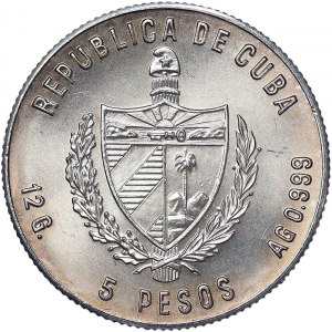 Cuba, 5 Pesos 1982