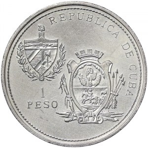 Kuba, 1 peso 1993