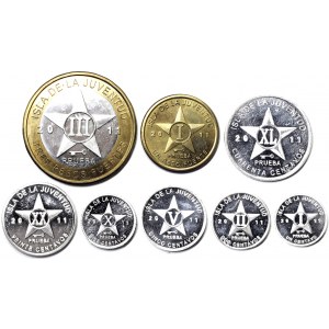 Cuba, Lot 8 pcs. 2011