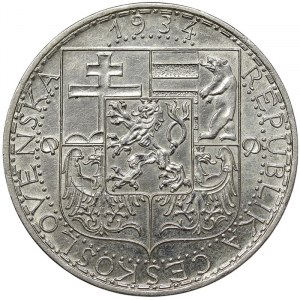 Czechoslovakia, First Republic, 20 Korun 1934