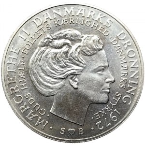 Denmark, 10 Kroner 1972