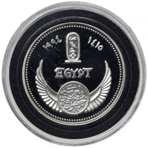 Egypt, Arab Republic, 5 Pounds 1994