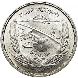 Égypte, République arabe, 1 livre 1973