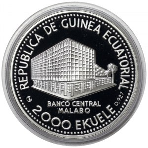 Equatorial Guinea, 2000 Pesetas 1980