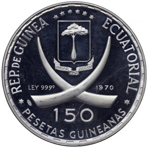 Equatorial Guinea, 150 Pesetas 1970