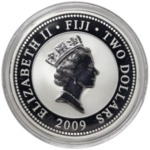 Fiji, 2 Dollars 2009