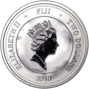 Fiji, 2 Dollars 2010