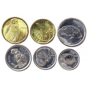 Fiji, Lot 6 pcs.