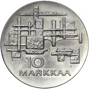 Finland, 10 Markka 1967