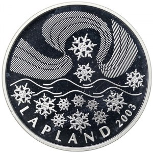 Finland, Commemorative Medal of the Lapland Province 2003