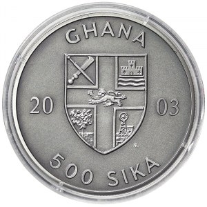 Ghana, 500 Sika 2003
