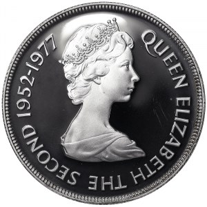 Gibraltar, 25 Pence 1977