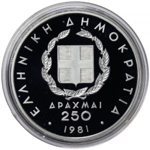 Grèce, 250 Drachmai 1981
