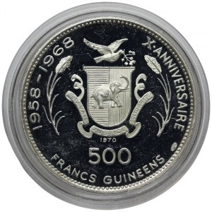 Guinée, 500 Francs 1970