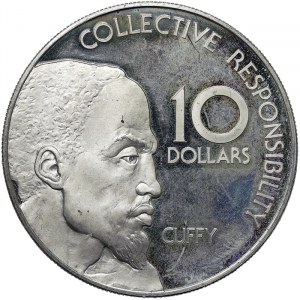 Guyana, 10 Dollars 1976