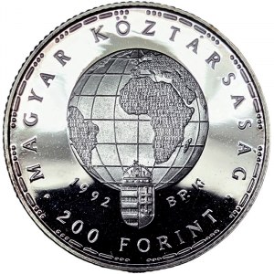 Hungary, 200 Forint 1992