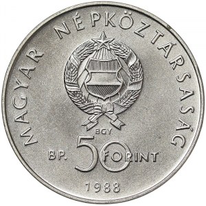 Hungary, 50 Forint 1988
