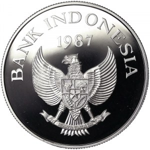 Indonesia, 10.000 Rupias 1987